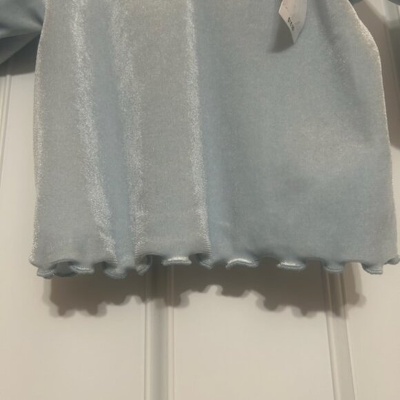 Old Navy - Light Blue Baby Girl Top - 18-24 Months - Picture 4 of 6